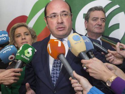 El presidente de Murcia, Pedro Antonio S&aacute;nchez, esta semana.