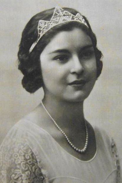 La Miss España de 1933, Emilia Docet.