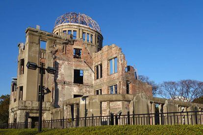 El único edificio que aguantó parcialmente en pie en un radio de 3,6 kilómetros es ahora un museo memorial del desastre atómico.