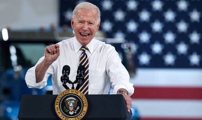 Joe Biden, presidente de Estados Unidos en Pensilvania (EE UU).