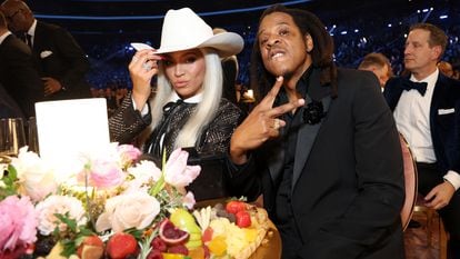 Beyoncé y Jay-Z en los últimos premios Grammy, el pasado febrero.