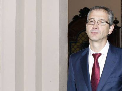 Pablo Hern&aacute;ndez de Cos, Gobernador del Banco de Espa&ntilde;a.