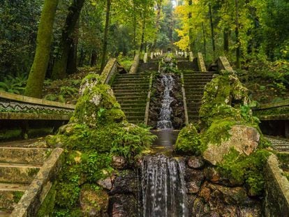 La Fonte Fria, en el bosque de Bussaco (Portugal). 