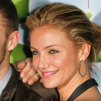 LONDON - JUNE 11:  Actors Justin Timberlake and Cameron Diaz arrive at the UK film premiere of 'Shrek The Third' at the Odeon, Leicester Square on June 11, 2007 in London, England.  (Photo by Gareth Cattermole/Getty Images)