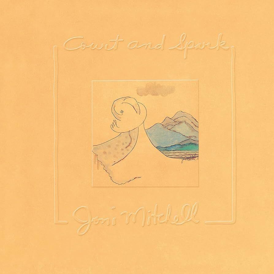 Portada del disco ‘Court and Spark’, de Joni Mitchell.   