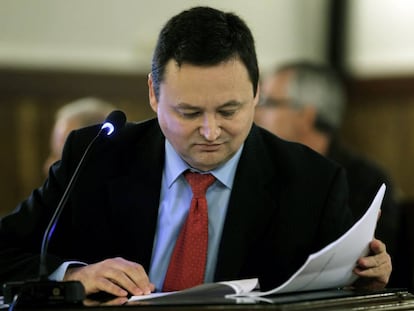 Augusto César Taruni en el Tribunal Superior de la Comunidad Valenciana.