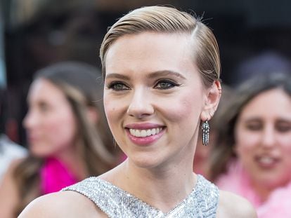 La actriz Scarlett Johansson, en el estreno de la película 'Vengadores: Infinity War', de 2018.