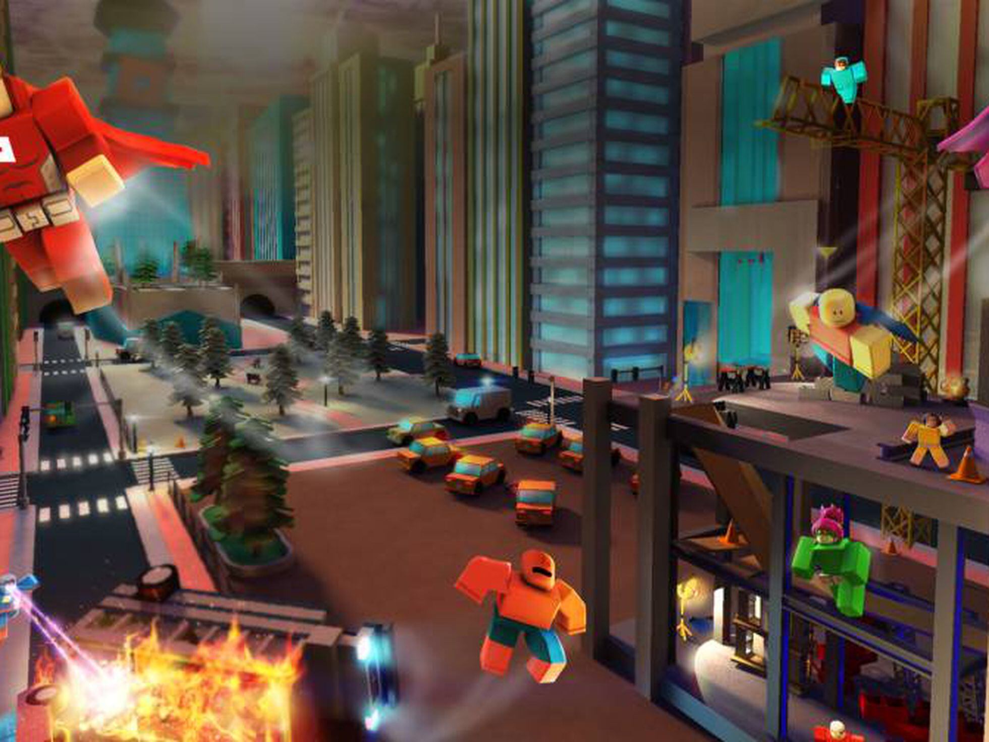 Roblox permite crear experiencias de videojuegos en línea