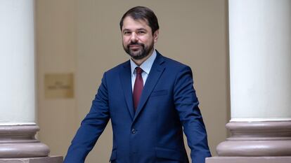 Alfonso Camba, subdirector de estudios de la CNMC, en la sede del organismo.