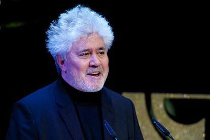 Pedro Almodovar, en la pasada ceremonia de los Goya.  