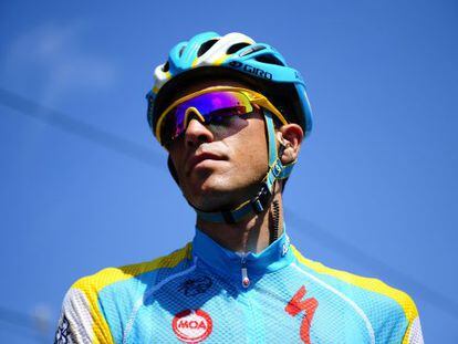 Contador, durante el Tour de 2010.