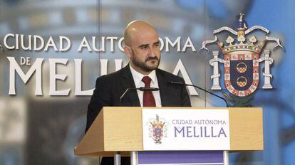 El consejero de Seguridad Ciudadana de Melilla, Isidoro Gonz&aacute;lez.