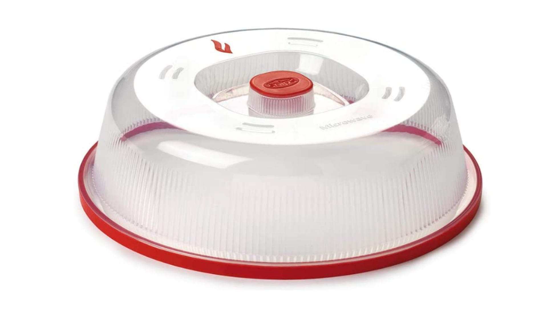 cubierta para microondas sin BPA diámetro 26,5 cm altura 10,5 cm Tapa para microondas con asa tapa transparente 
