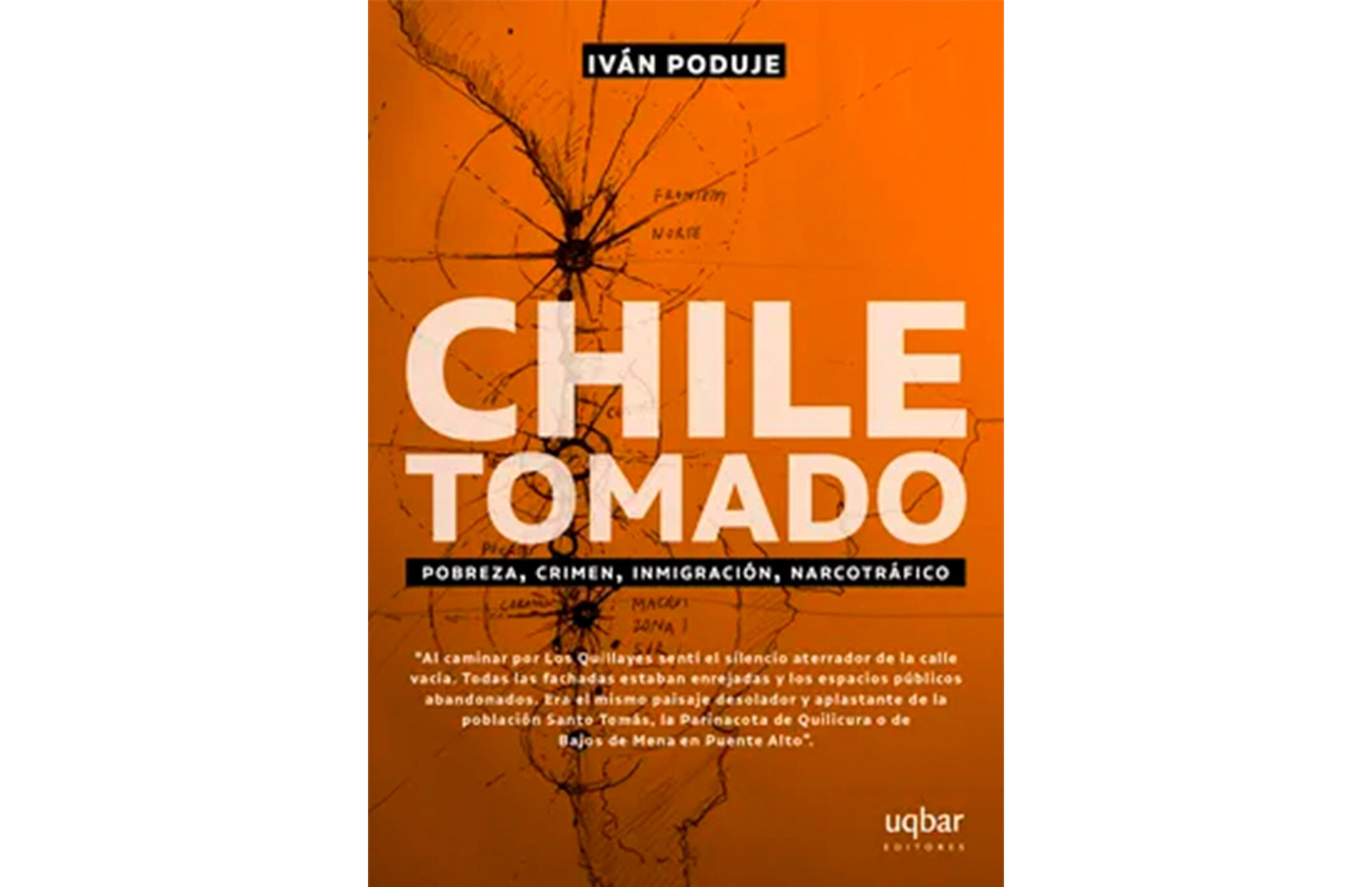 El libro 'Chile Tomado', de Iván Poduje.