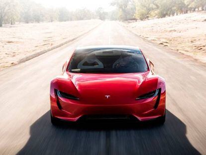 Nuevo Tesla Roadster: así es la original forma de abrir sus puertas