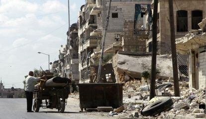 La ciudad de Alepo, Siria, el 9 de septiembre