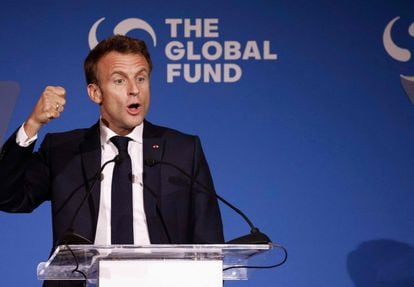 Francia ha dado la sorpresa con un aumento sustancial de su contribución al Fondo Mundial, que ya había doblado en la anterior ronda de reposición de fondos en 2019.  