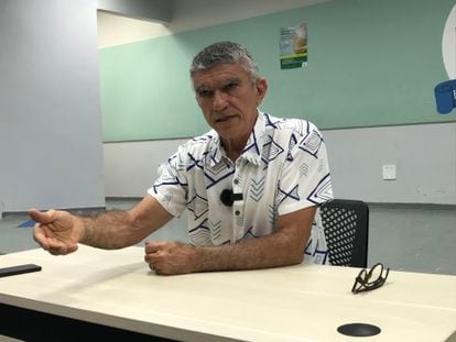 The teacher and former mayor Veveu Arruda, promoter of the educational revolution in Sobral, on Thursday in a public school.