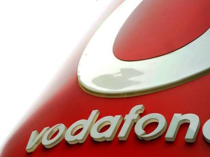 Logotipo de Vodafone.