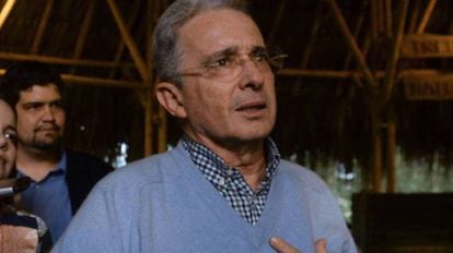El expresidente y senador Álvaro Uribe.