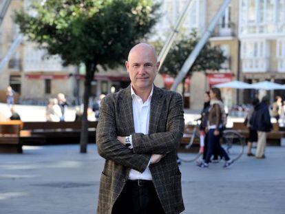 El ararteko, I&ntilde;igo Lamarca, posa el pasado mi&eacute;rcoles en Vitoria.