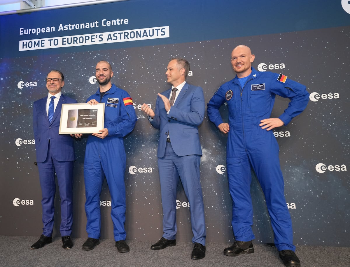 Pablo Álvarez es el primer astronauta español en 31 años |  Ciencia