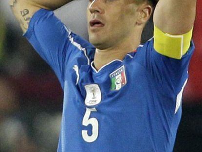 Cannavaro, en el Mundial 2010 con Italia.