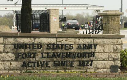 Imagen de la base de Fort Leavenworth, en Kansas 
