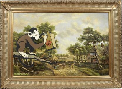 'Monkey Poison', de Banksy