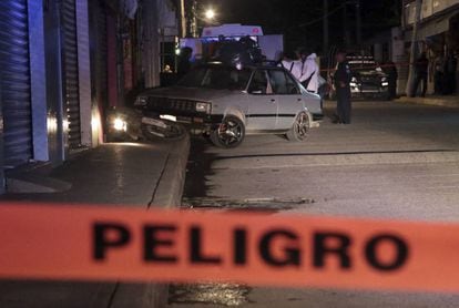 Un hombre asesinado en Morelos al intentar frustrar el asalto a un negocio de tacos. 
