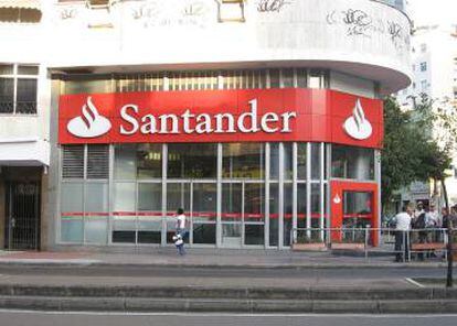 Una oficina de Santander