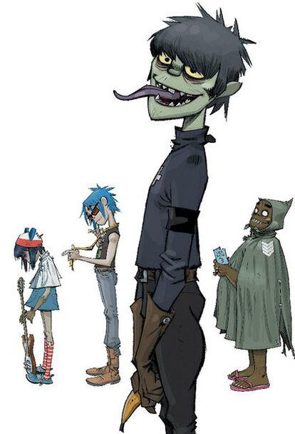 El grupo Gorillaz