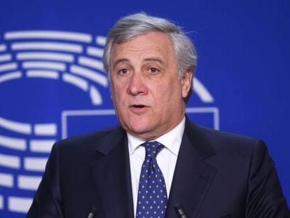 Antonio Tajani, presidente del Parlamento Europeo.