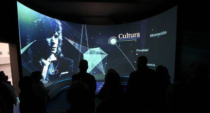 Una imagen de la exposición del 40 aniversario.