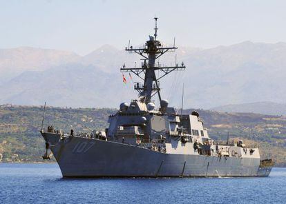 Imagen de archivo del USS Gravely.