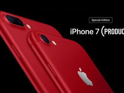 Ya a la venta en España el iPhone 7 de color rojo junto a los nuevos iPad y iPhone SE