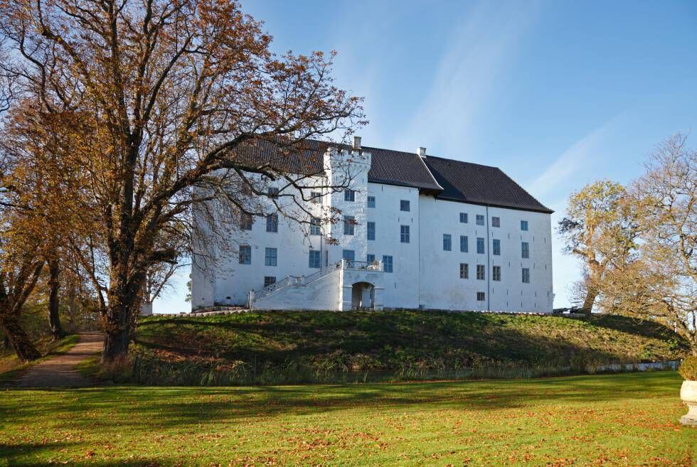 El castillo medieval de Dragsholm en Hørve (Dinamarca), del siglo XII y ahora un conocido restaurante y hotel.