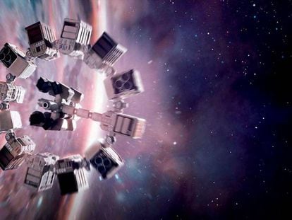 Fotograma de la película Interstellar.