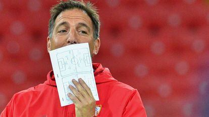 Berizzo, en una foto de archivo con el Sevilla.