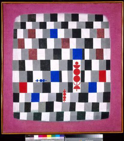 'Gran tablero de ajedrez', de Paul Klee.