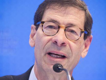 El economista jefe del Fondo Monetario Internacional (FMI), Maurice Obstfeld, este martes Washington.