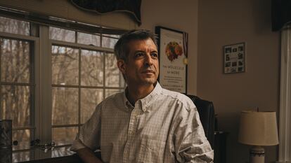 Daniel Z. Lieberman, en su casa en Rockville, Maryland, el pasado diciembre.