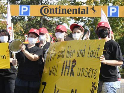 Protestas en Alemania. 