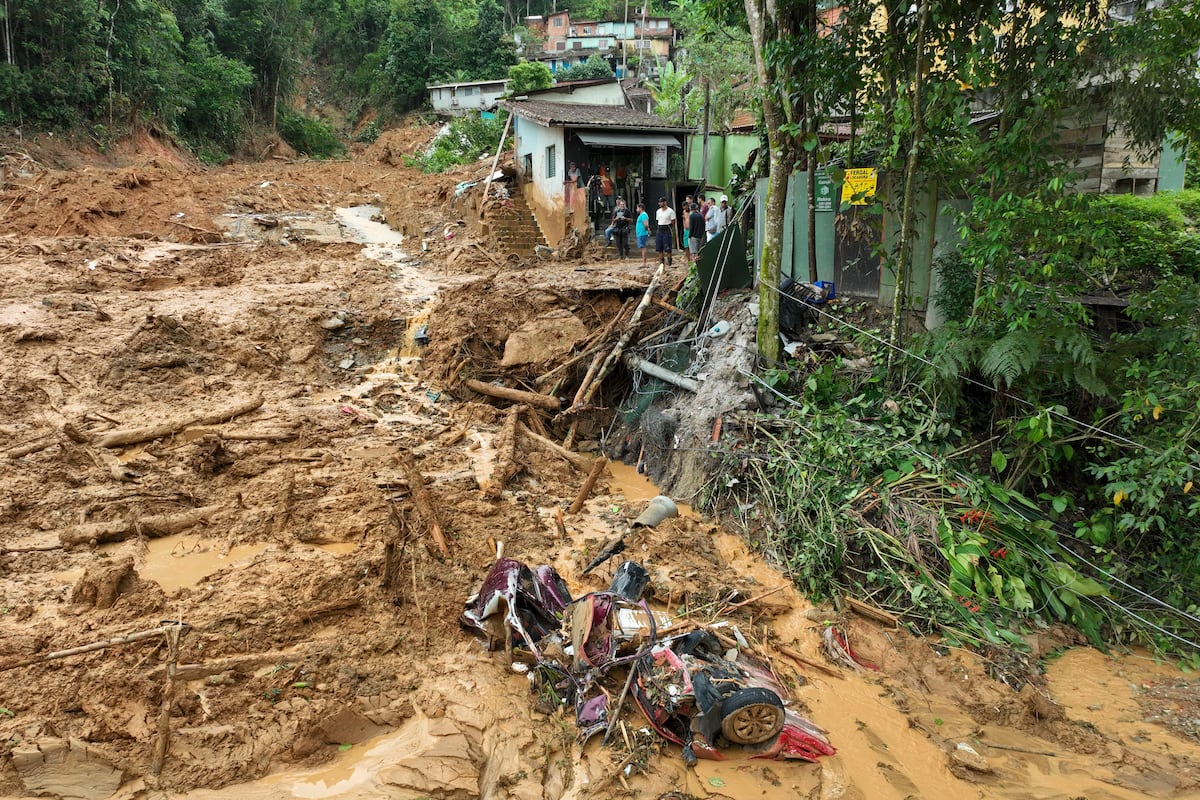 Brasil Las Lluvias Torrenciales Causan Al Menos 37 Muertos En São