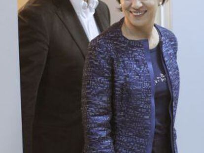 Pachi V&aacute;zquez y Elena Espinosa, en una imagen de 2010.