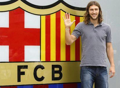 El nuevo jugador del Barcelona, Chygrynskiy