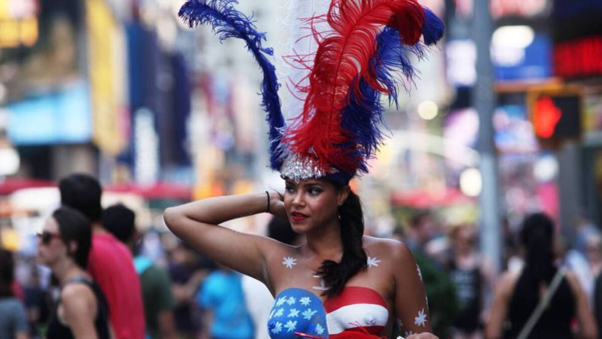 Las 'desnudas' de Times Square desatan la polémica | Opinión | EL PAÍS
