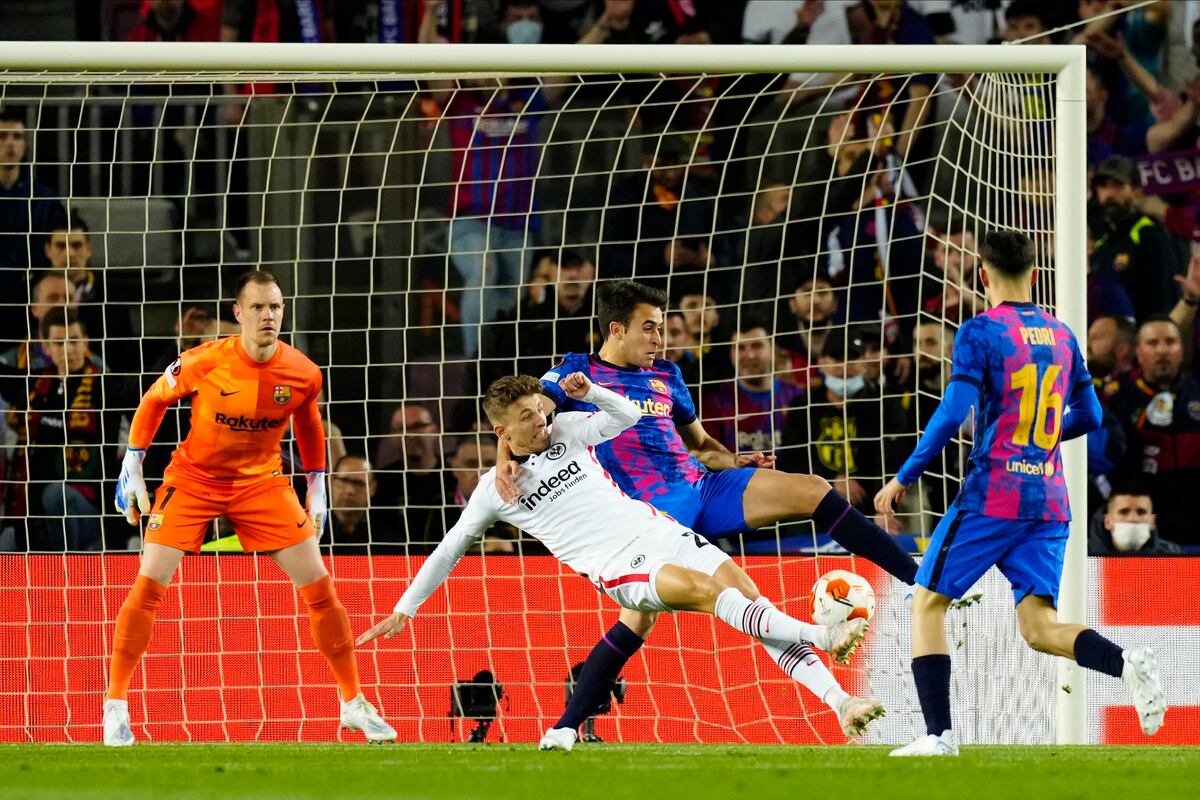 Barcelona schied nach 2:3-Niederlage gegen Eintracht aus der Europa League aus |  Sport