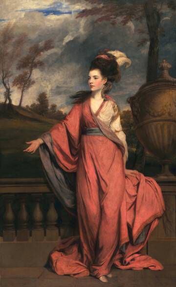 Jane Fleming, en un retrato de Sir Joshua Reynolds.