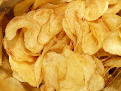 Patatas fritas chips como las de bolsa 1 receta facilísima, Receta